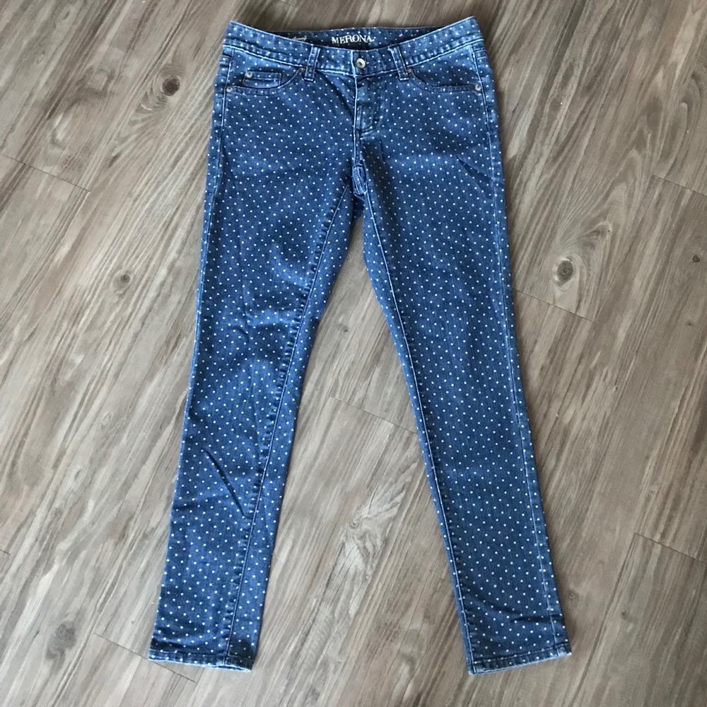 Merona Polka Dot Jeans 👖